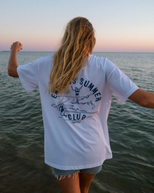 Endless Summer Club T-Shirt Ocean Blue_abbildung_model_bildnr4