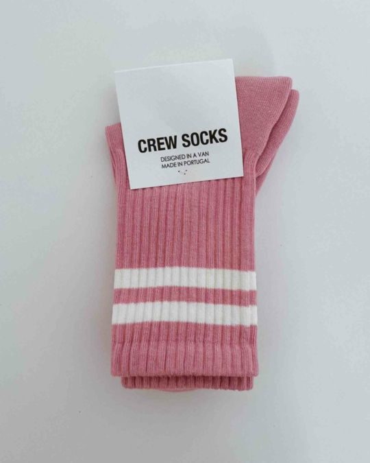 Socken in Pink mit Streifen Off White_abbildung_model_bildnr0