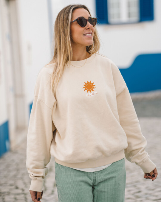 Le Soleil Sweater Bleached Sand_abbildung_model_bildnr0