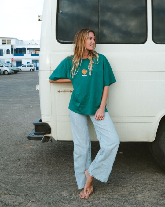 Le Soleil T-Shirt Vintage Green_abbildung_model_bildnr0