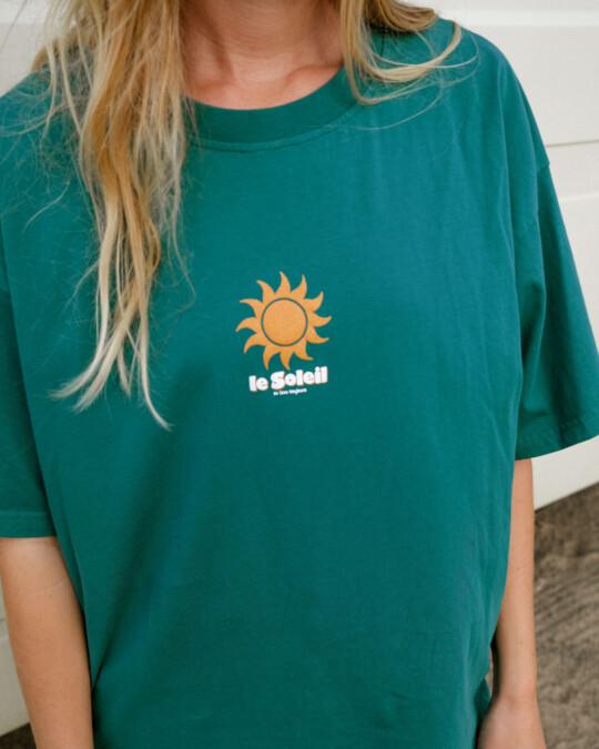Le Soleil T-Shirt Vintage Green_abbildung_model_bildnr2