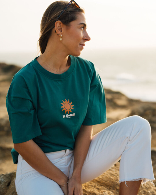 Le Soleil T-Shirt Vintage Green_abbildung_model_bildnr4